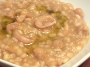 orzo ceci totani